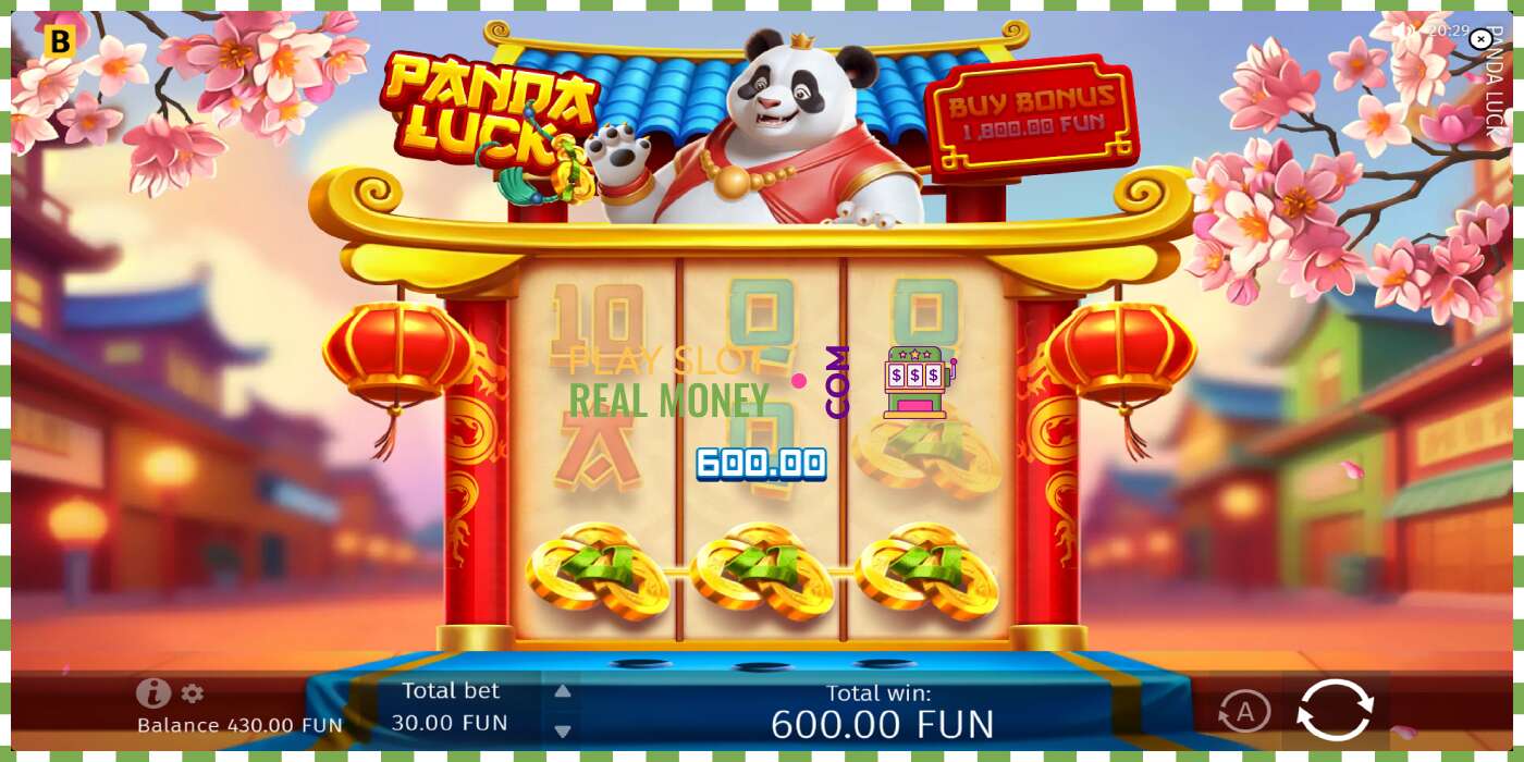 ஸ்லாட் Panda Luck உண்மையான பணத்திற்கு, படம் - 4