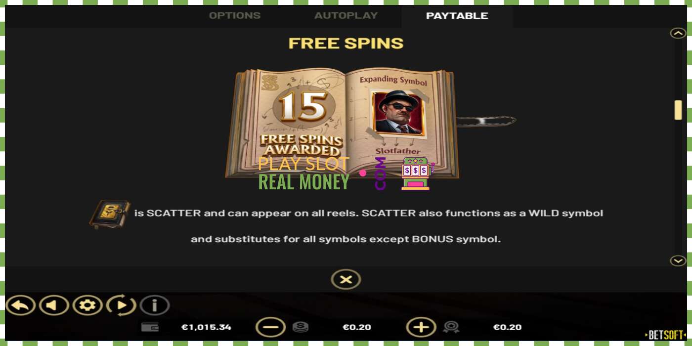 Slot The SlotFather Book of Wins haqiqiy pul uchun, rasm - 5