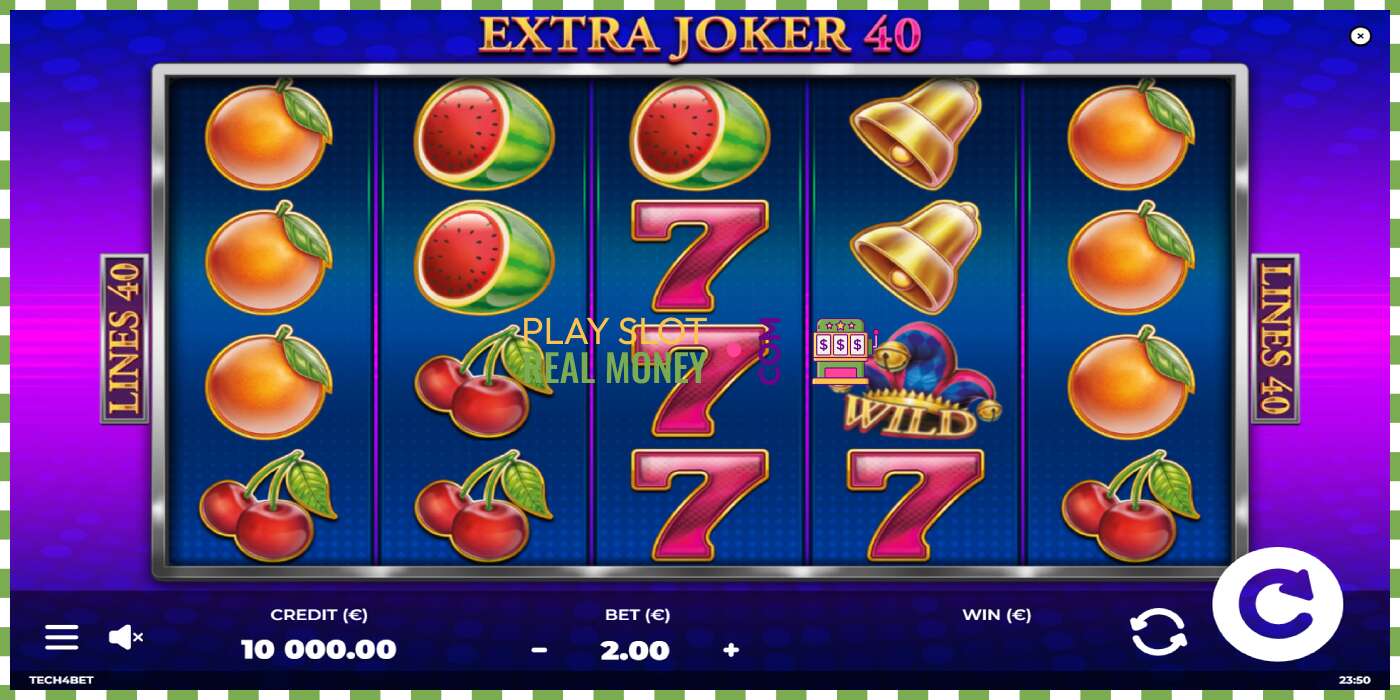 Slot Extra Joker 40 pe bani reali, poza - 1