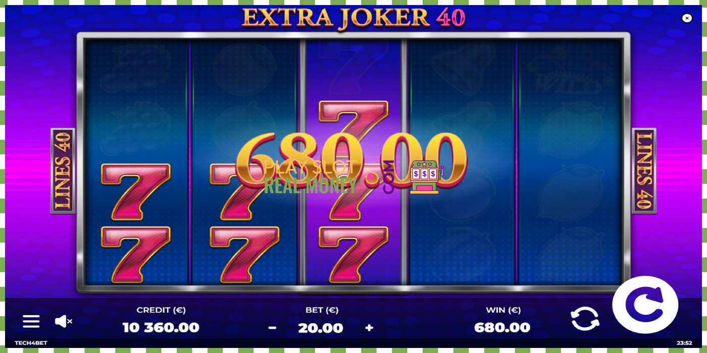 Slot Extra Joker 40 pe bani reali, poza - 2