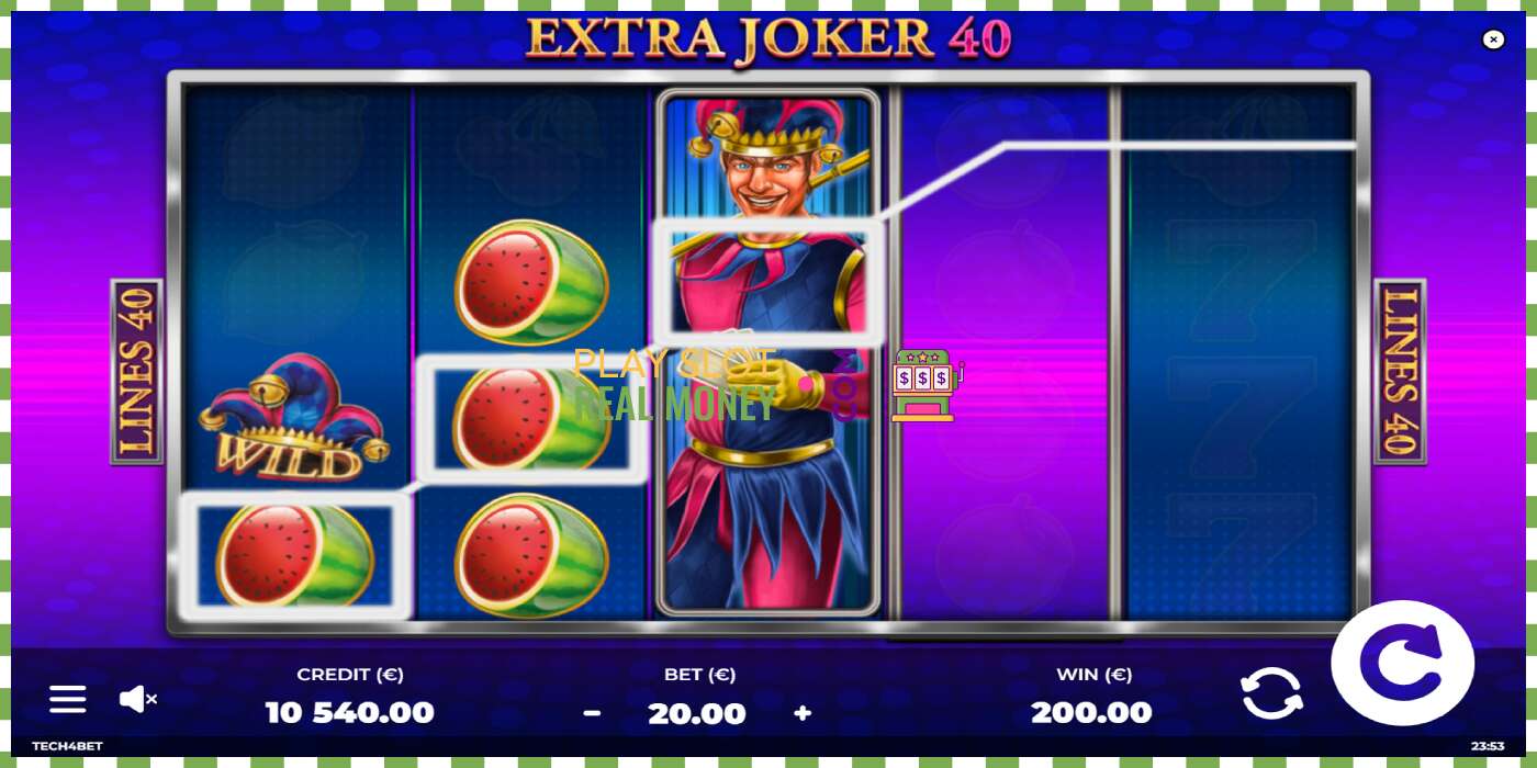 Slot Extra Joker 40 pe bani reali, poza - 3