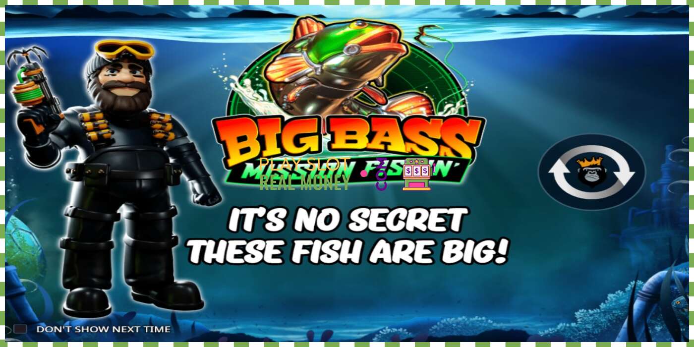 Yuva Big Bass Mission Fishin real pul üçün, şəkil - 1