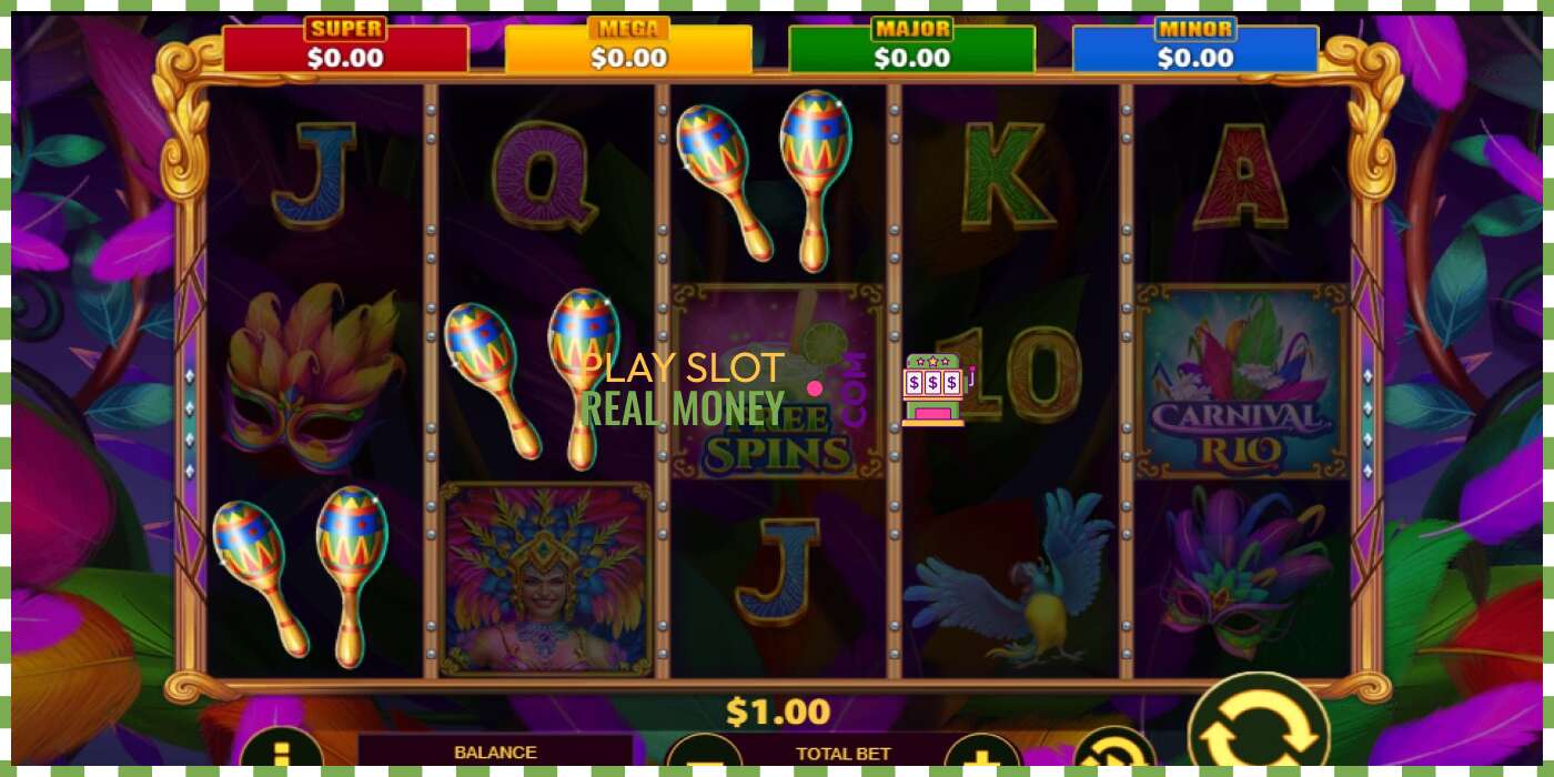 Slot Carnival Rio za pravi novac, slika - 3