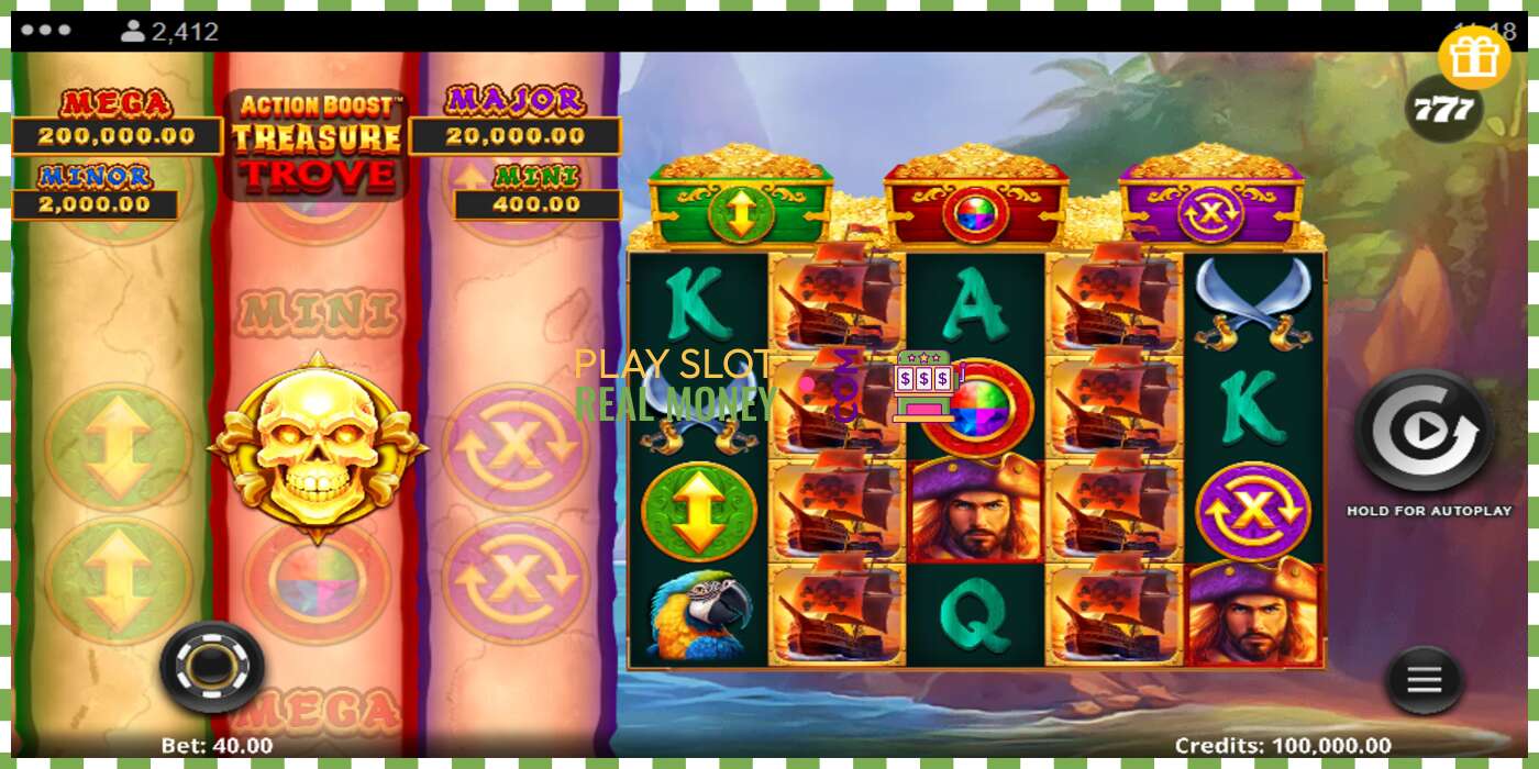 Slot Action Boost Treasure Trove oikealla rahalla, kuva - 2