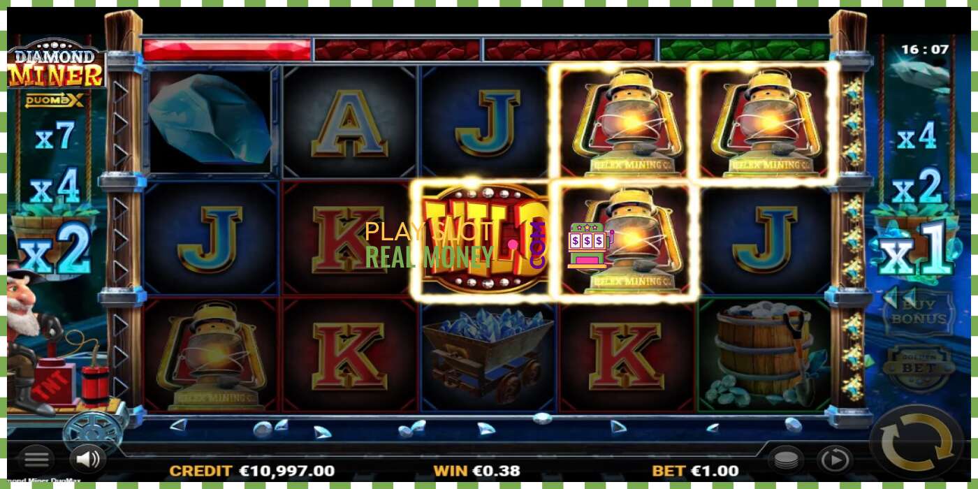 Slot Diamond Miner DuoMax for real money, picture - 2