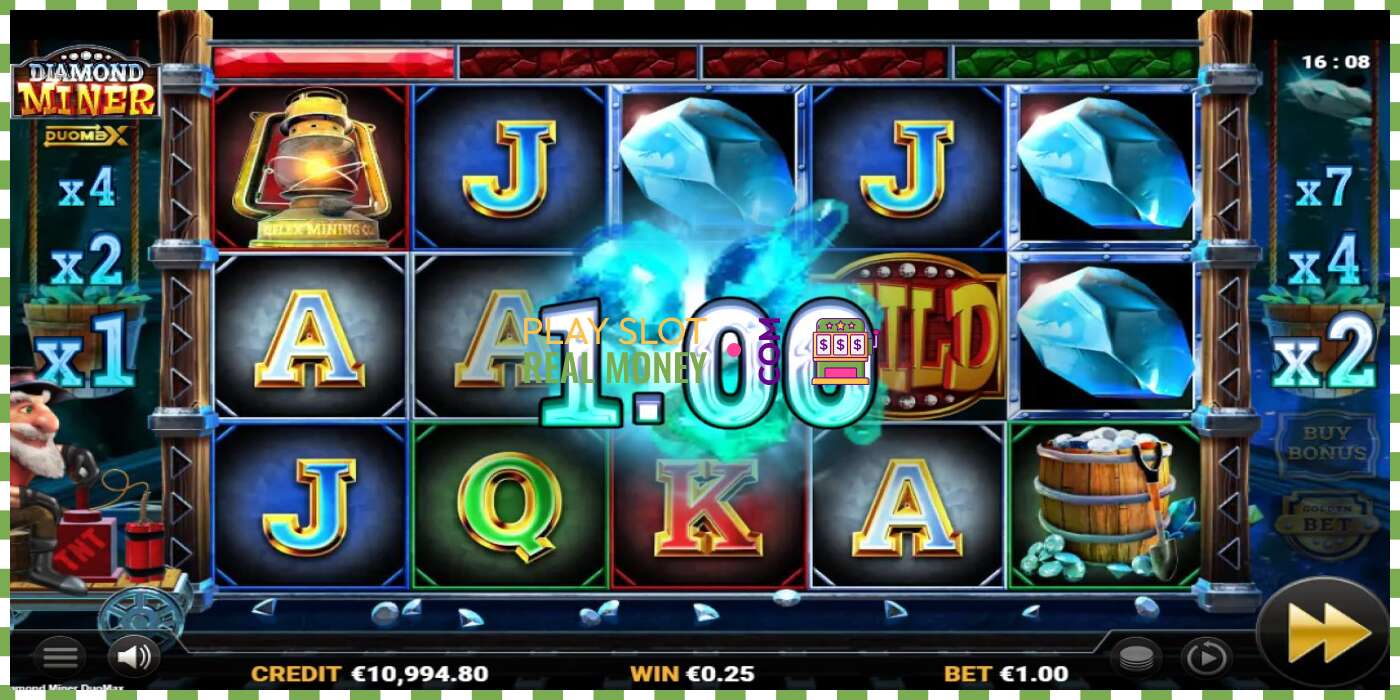 Slot Diamond Miner DuoMax for real money, picture - 3