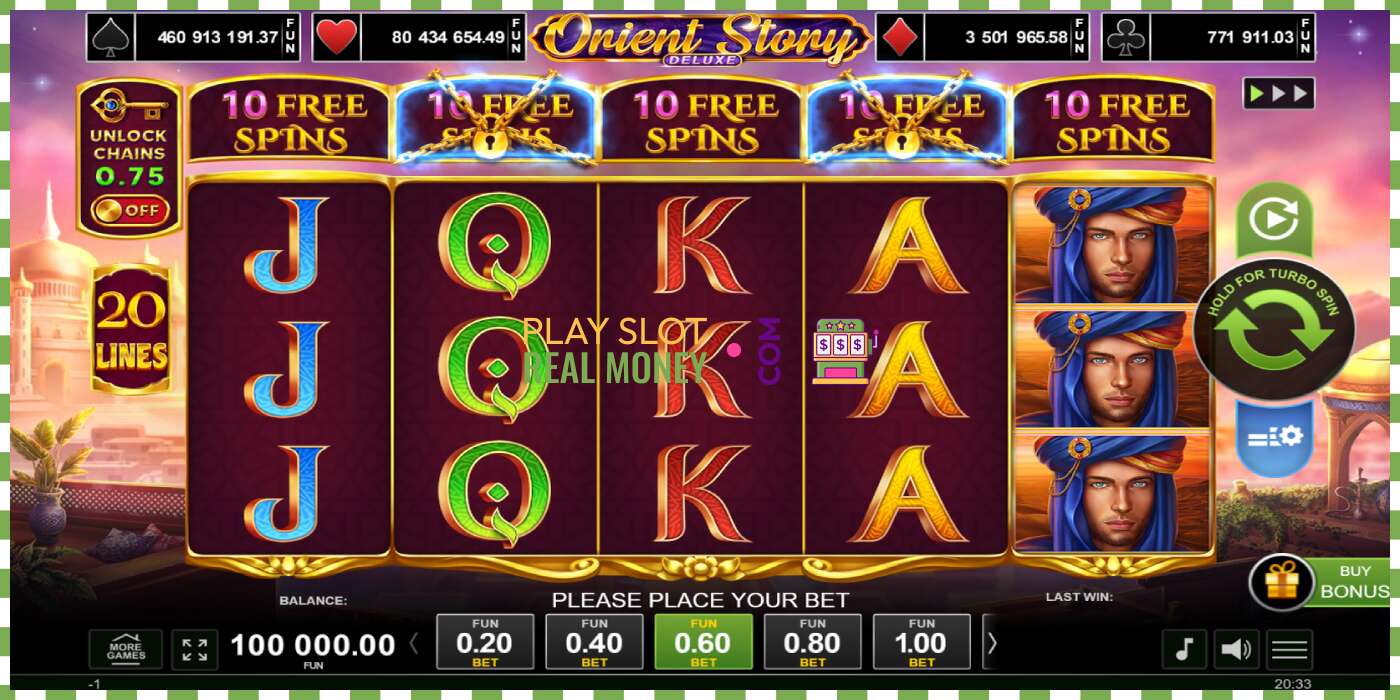 Slot Orient Story Deluxe for real money, picture - 1