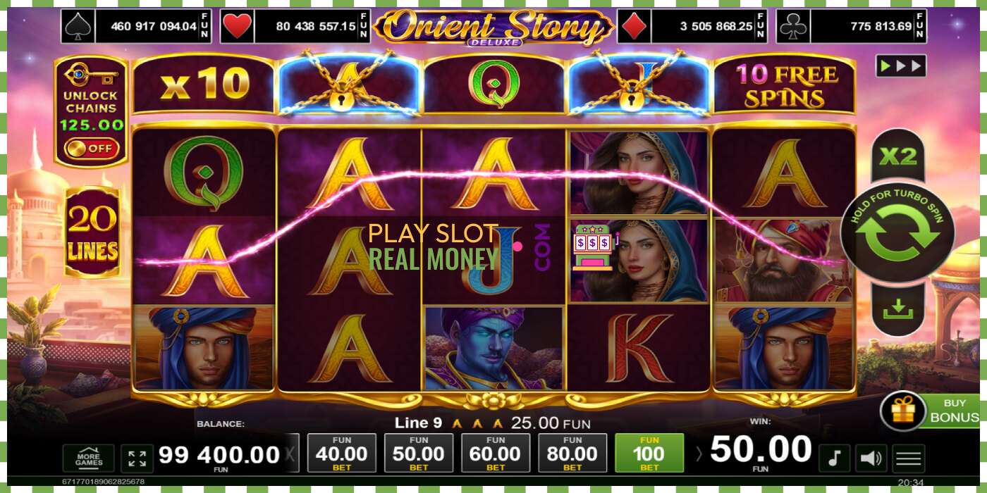 Slot Orient Story Deluxe for real money, picture - 2