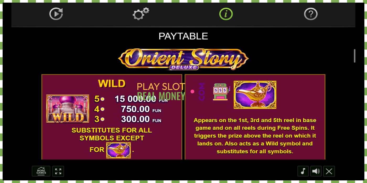 Slot Orient Story Deluxe for real money, picture - 5