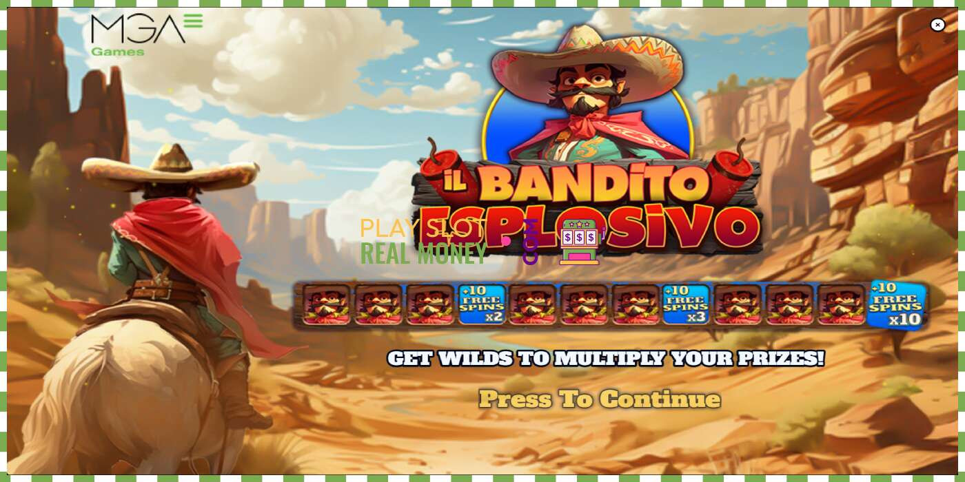 Slot Il Bandito Esplosivo për para të vërteta, foto - 1