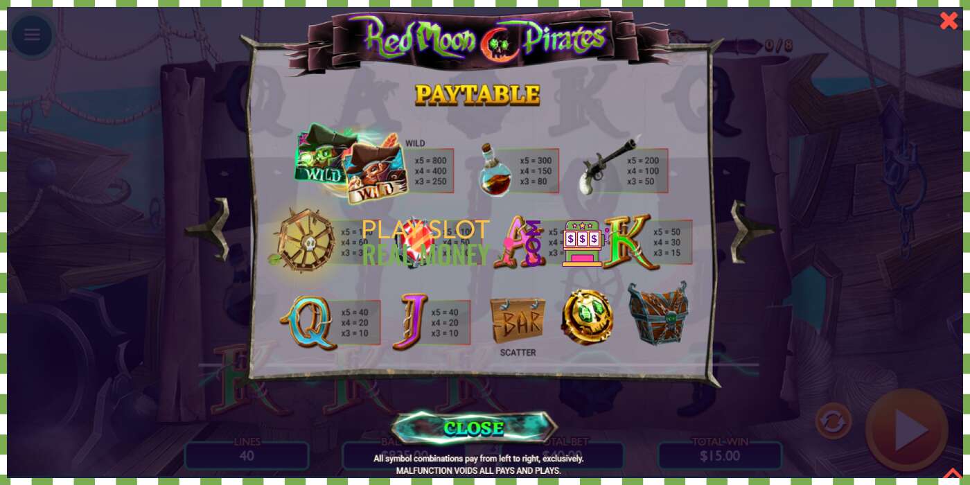 Slot Red Moon Pirates for real money, picture - 6