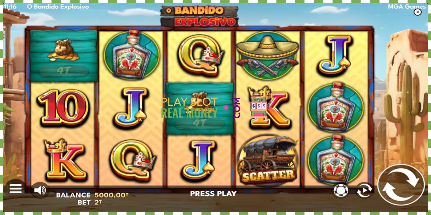 Slot O Bandido Explosivo for rigtige penge, billede - 2