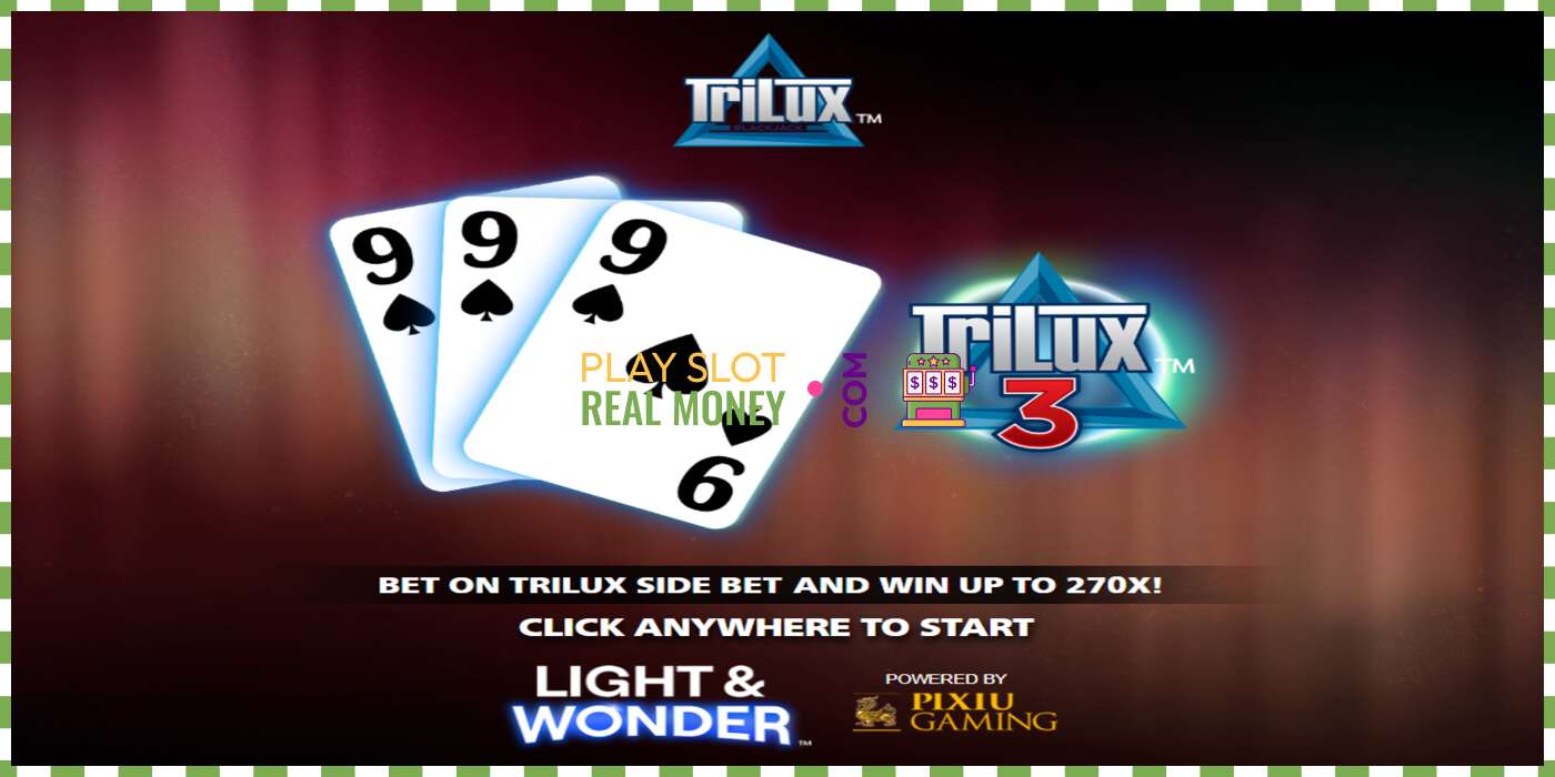 Слот Blackjack Trilux нақты ақшаға, сурет - 1