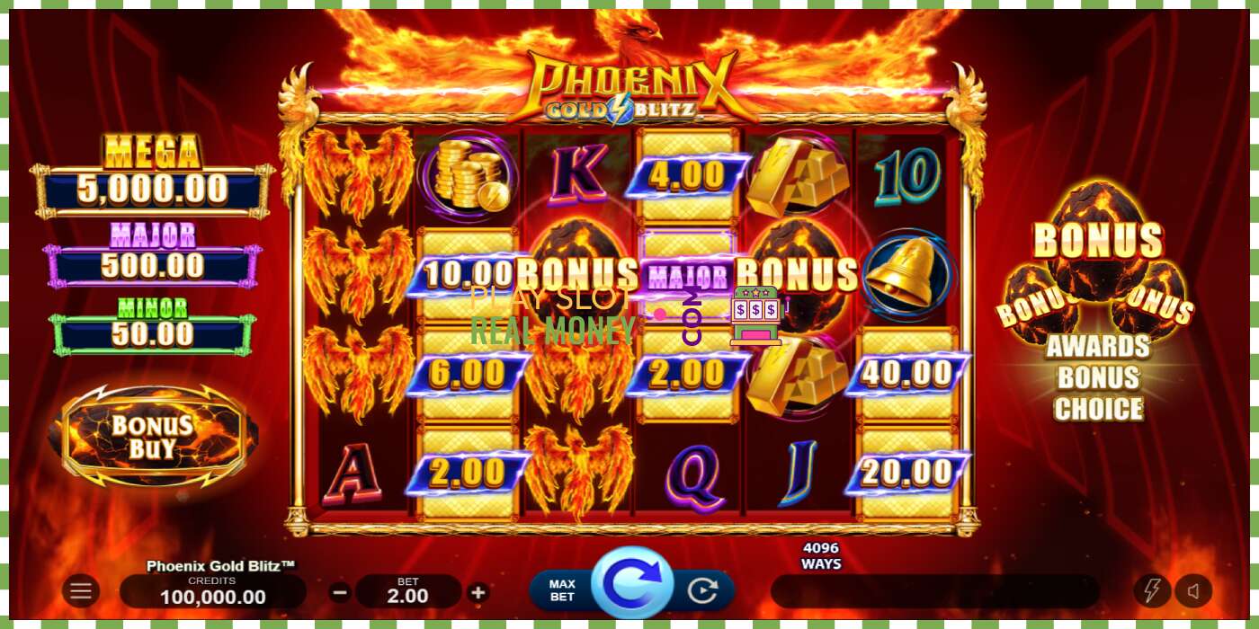 Slot Phoenix Gold Blitz oikealla rahalla, kuva - 2