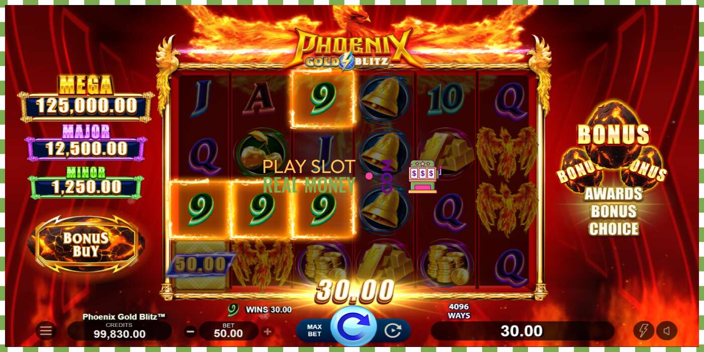 Slot Phoenix Gold Blitz oikealla rahalla, kuva - 3