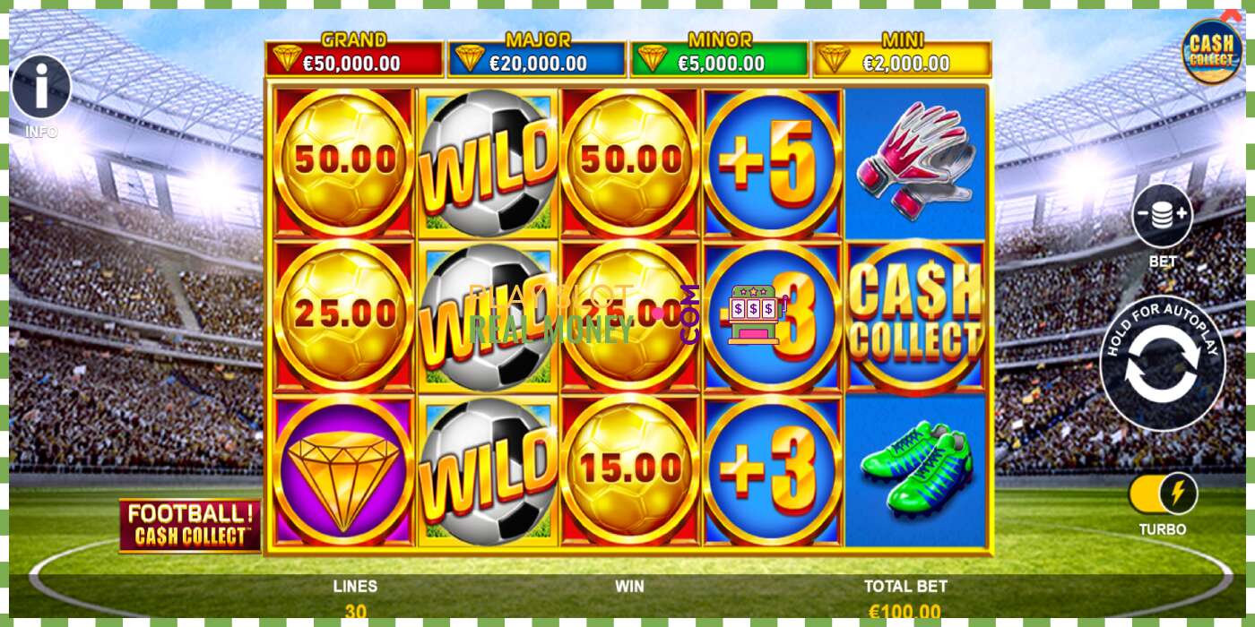 Slot Football Cash Collect PowerPlay Jackpot por dinheiro real, foto - 2