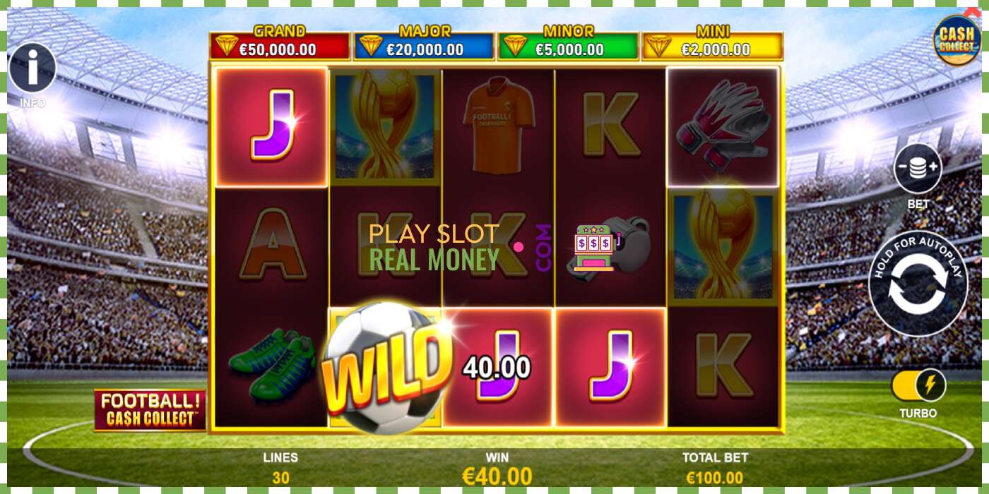 Slot Football Cash Collect PowerPlay Jackpot por dinheiro real, foto - 3