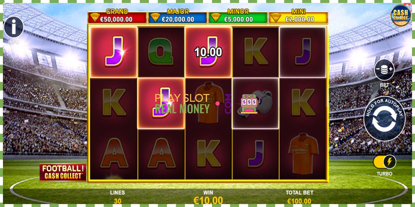 Slot Football Cash Collect PowerPlay Jackpot por dinheiro real, foto - 4