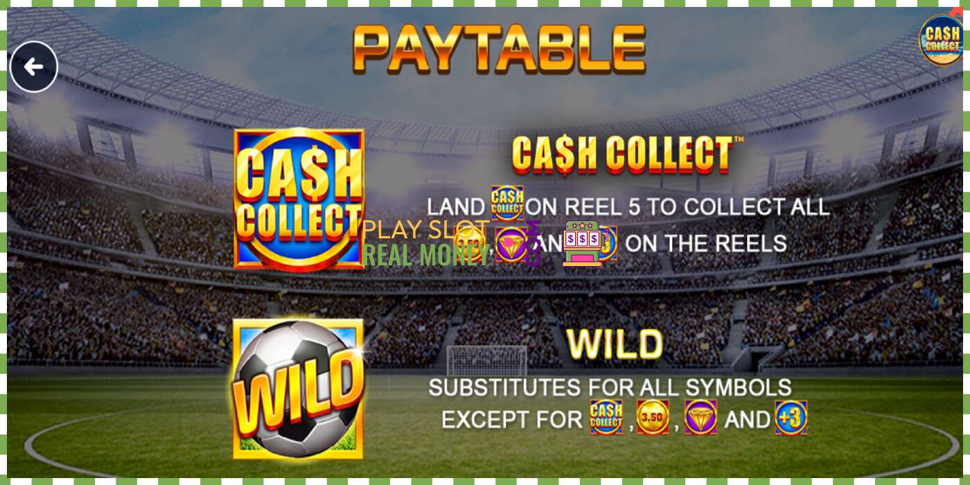 Slot Football Cash Collect PowerPlay Jackpot por dinheiro real, foto - 5