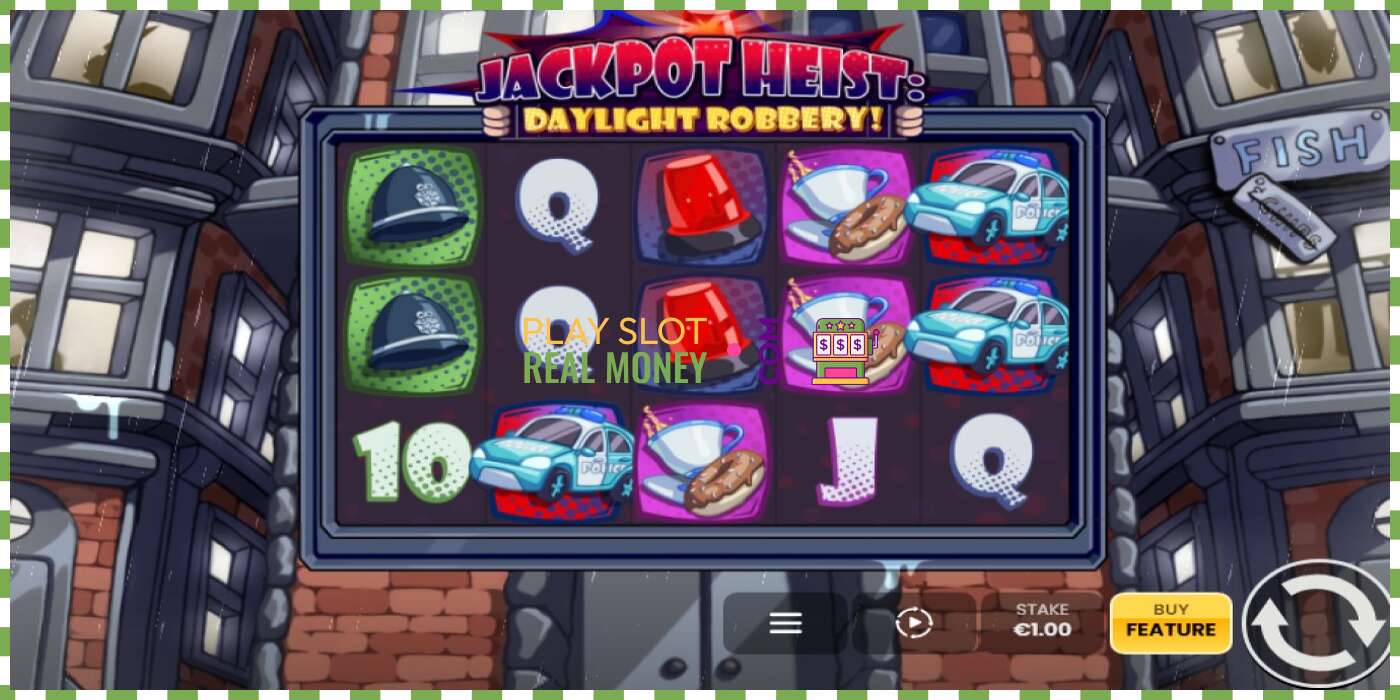 Sleuf Jackpot Heist: Daylight Robbery! voor echt geld, foto - 1