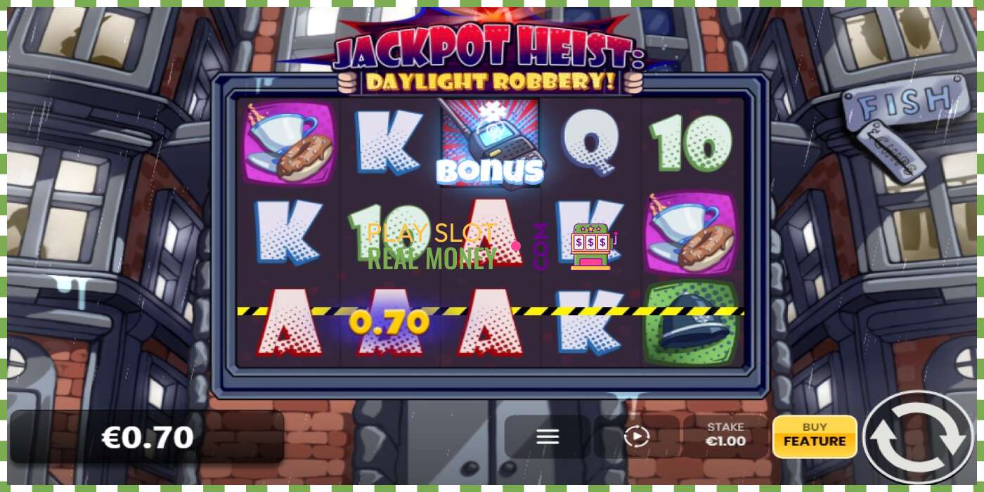 Sleuf Jackpot Heist: Daylight Robbery! voor echt geld, foto - 3