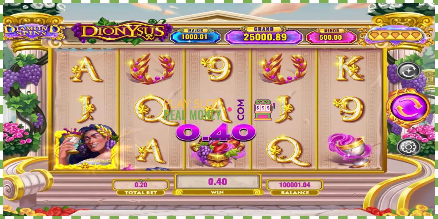 Слот Diamond Spins Dionysus на реальні гроші, картинка - 3