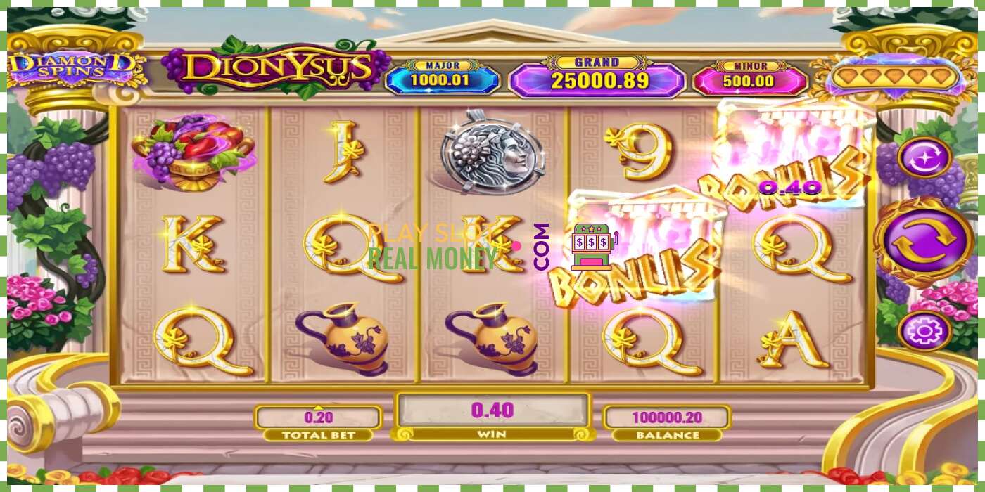 Слот Diamond Spins Dionysus на реальні гроші, картинка - 4