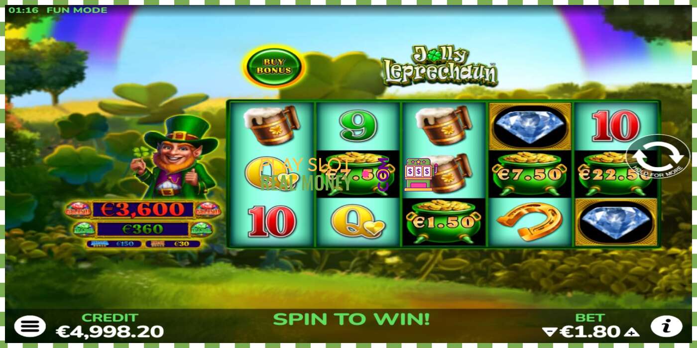 Слот Jolly Leprechaun на реальні гроші, картинка - 2