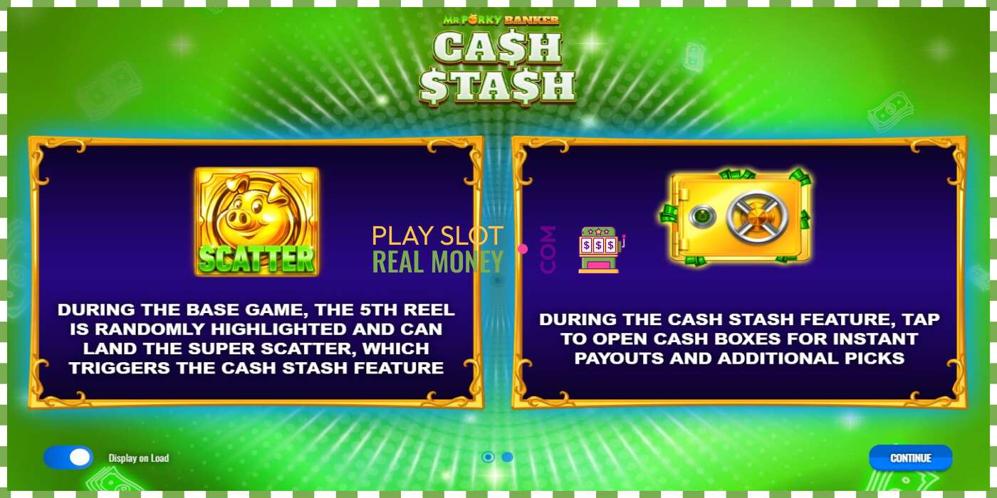 Slot Mr Porky Banker Cash Stash za skutočné peniaze, obrázok - 1