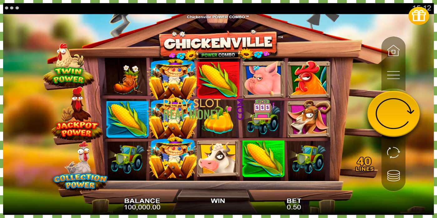 Слот Chickenville Power Combo на реальные деньги, картинка - 1