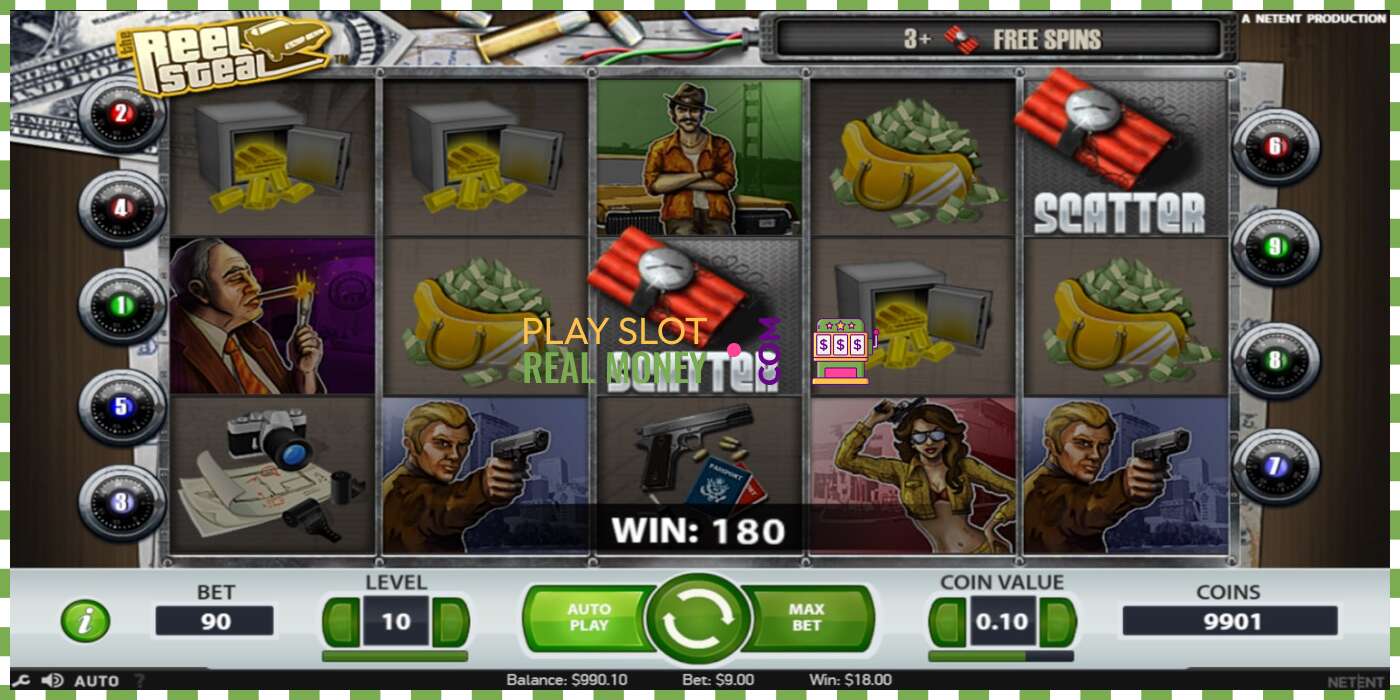 Slot Reel Steal za skutečné peníze, obrázek - 2