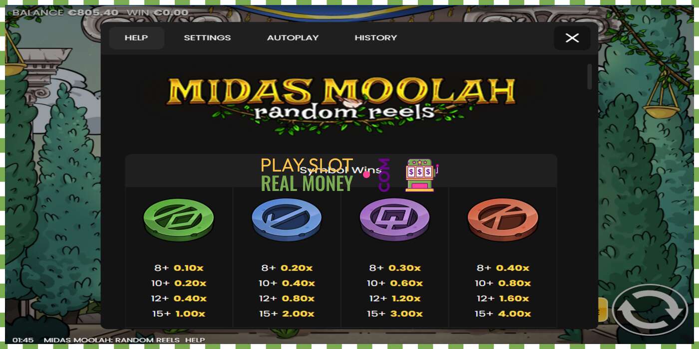 Слот Midas Moolah Random Reels на реальные деньги, картинка - 6