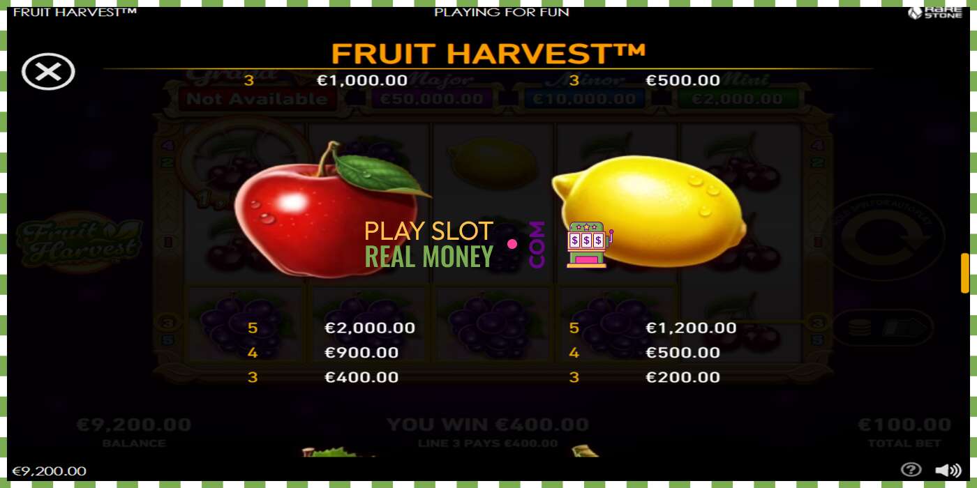 Слот Fruit Harvest на реальные деньги, картинка - 5