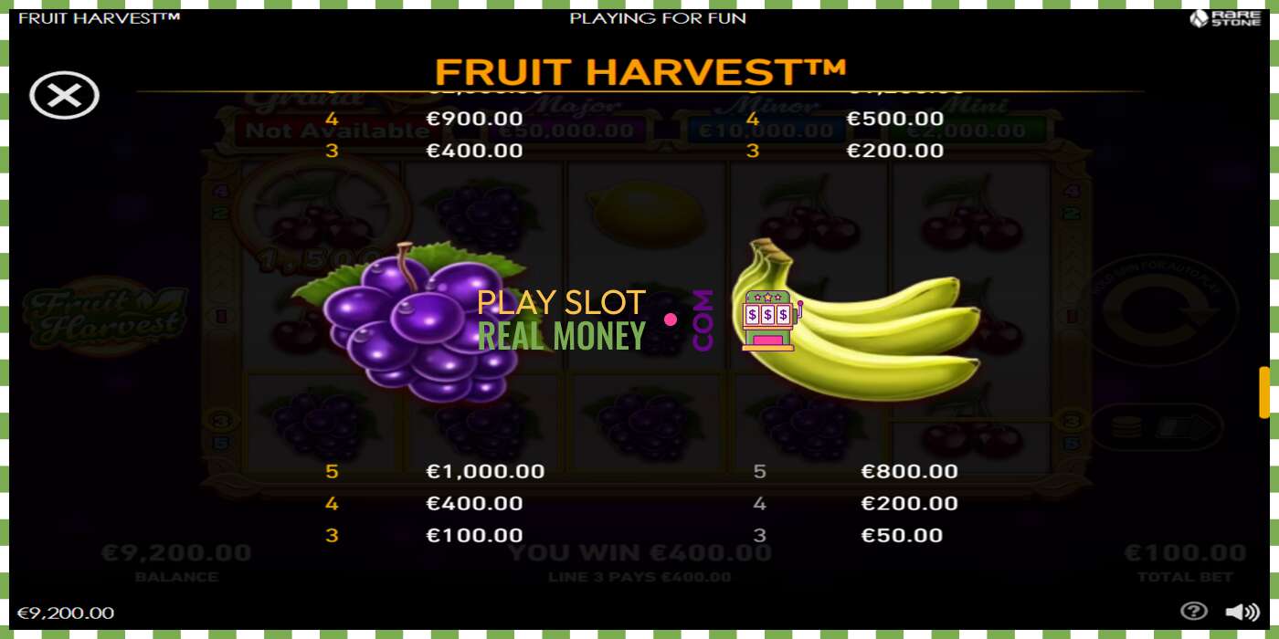 Слот Fruit Harvest на реальные деньги, картинка - 6