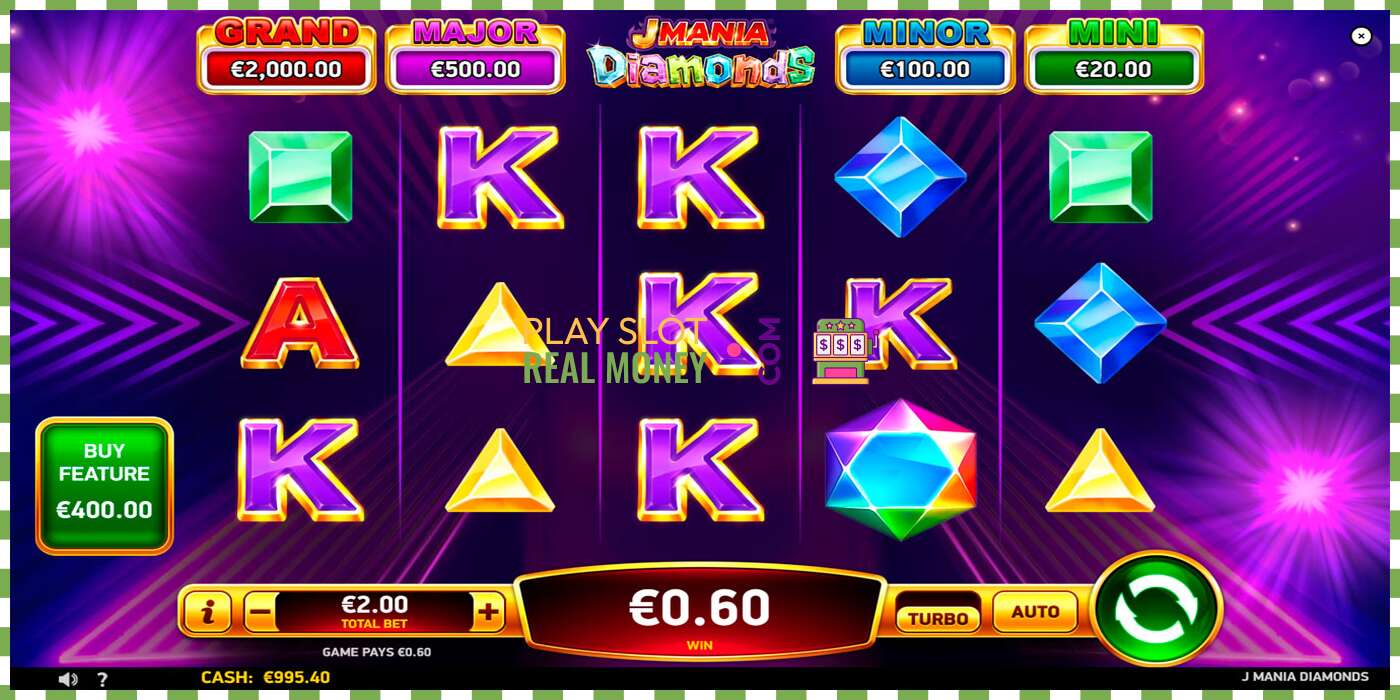 Слот J Mania Diamonds на реальные деньги, картинка - 3