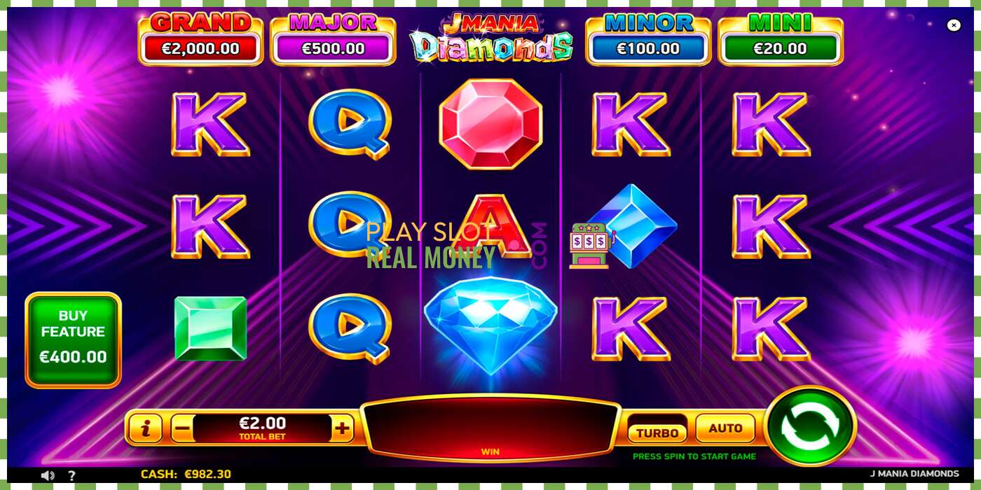 Слот J Mania Diamonds на реальные деньги, картинка - 4