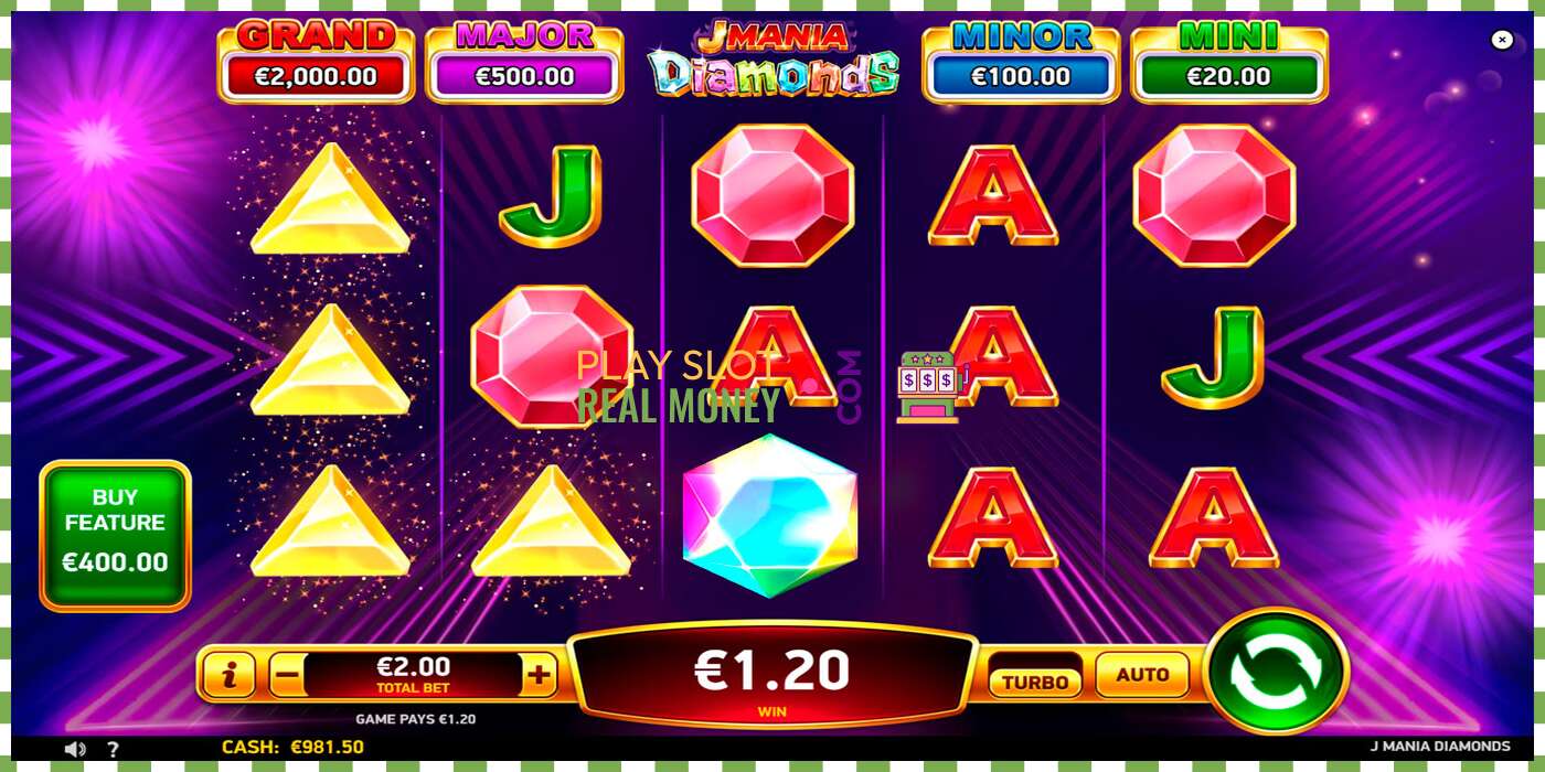 Слот J Mania Diamonds на реальные деньги, картинка - 5