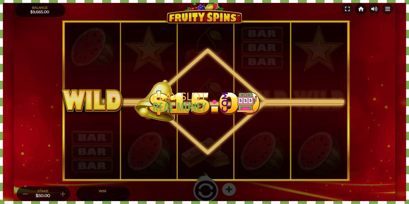 Pesa Fruity Spins päris raha eest, pilt - 4