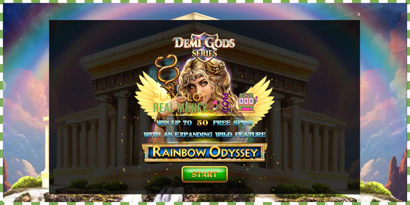 Slot Rainbow Odyssey чыныгы акча үчүн, сүрөт - 1