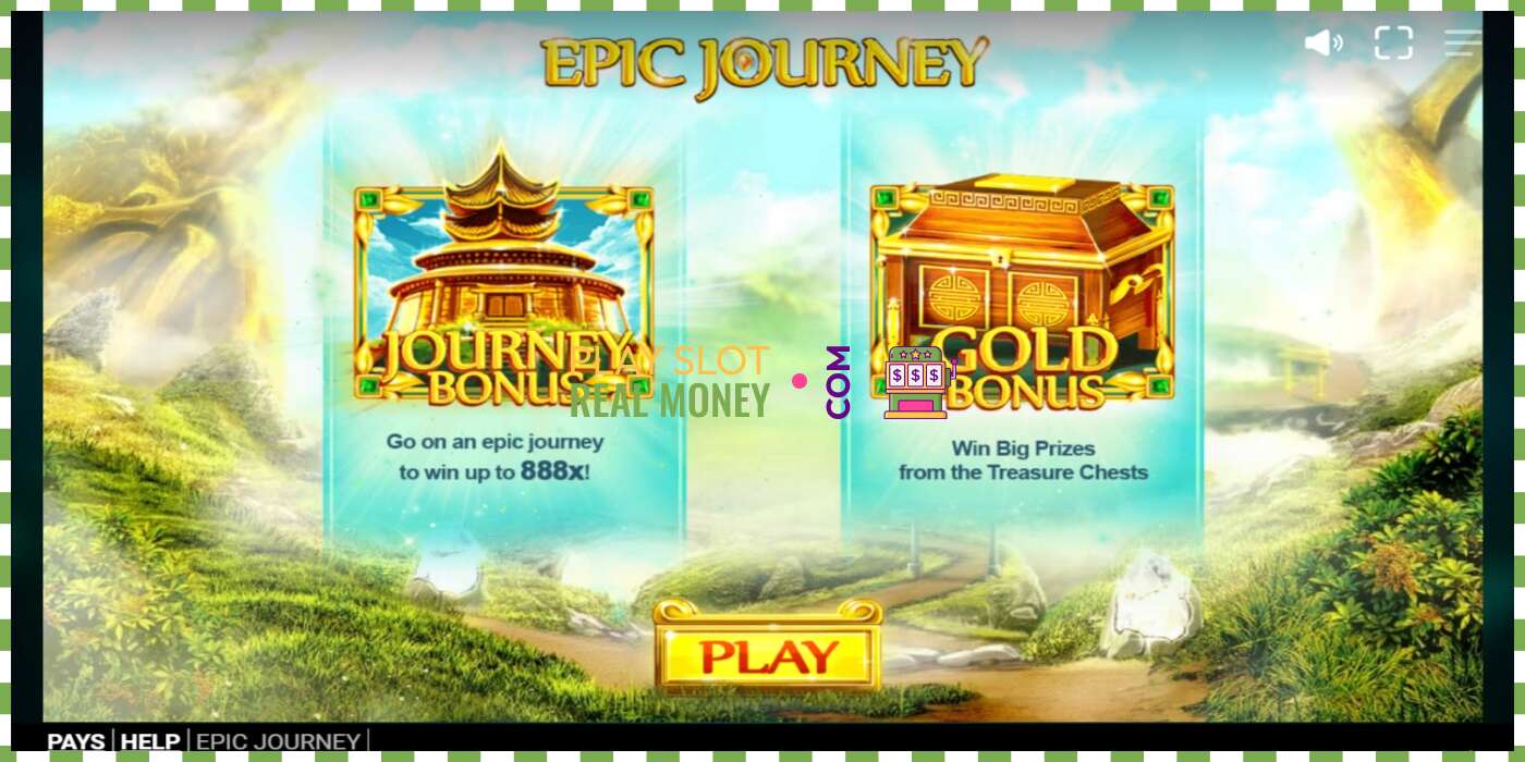 Слот Epic Journey на реальные деньги, картинка - 1