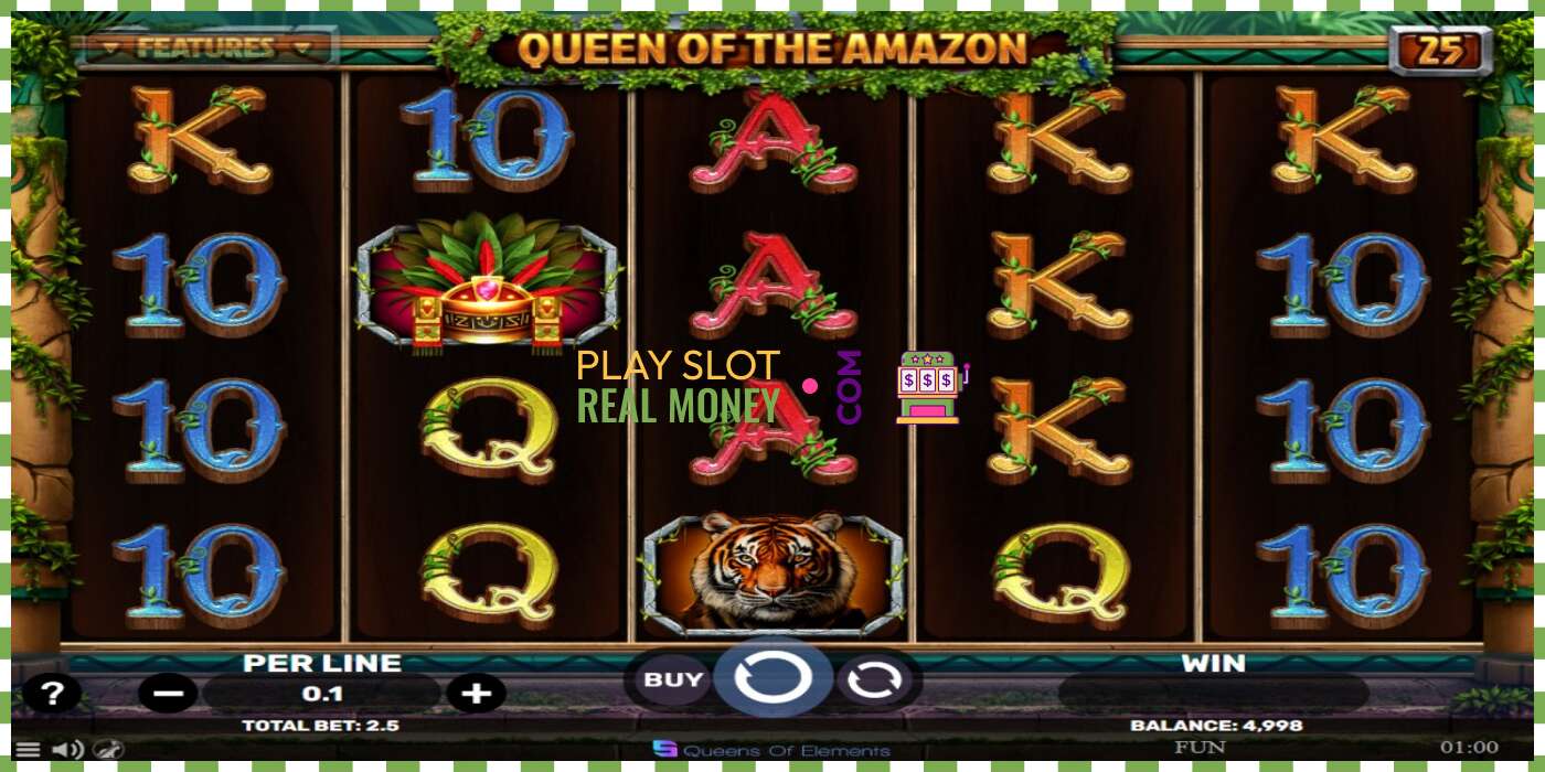 Слот Queen of the Amazon на реальные деньги, картинка - 2