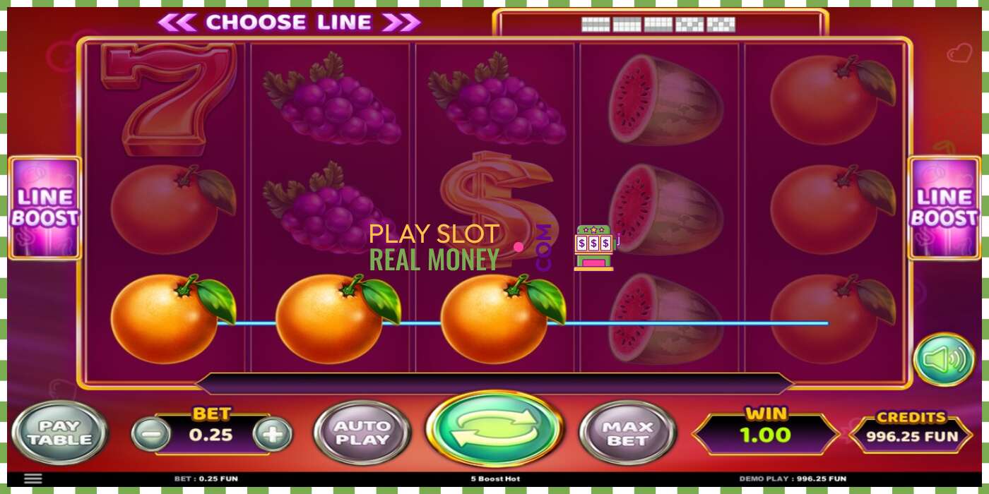 Slot 5 Boost Hot für echtes geld, bild - 3