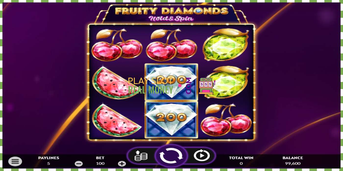 Slots Fruity Diamonds par īstu naudu, bilde - 3