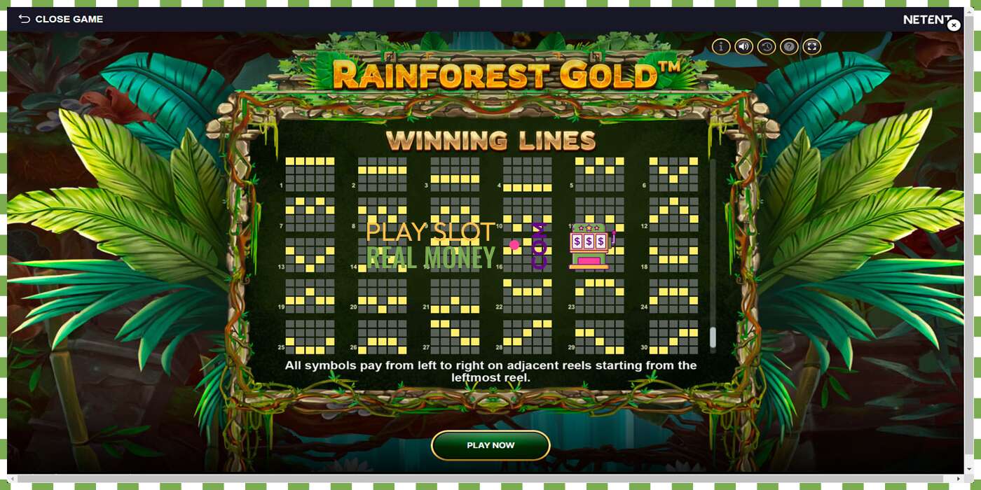 Slot Rainforest Gold por dinheiro real, foto - 7