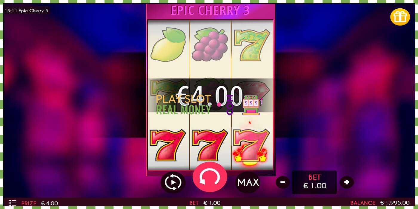 Pesa Epic Cherry 3 päris raha eest, pilt - 2