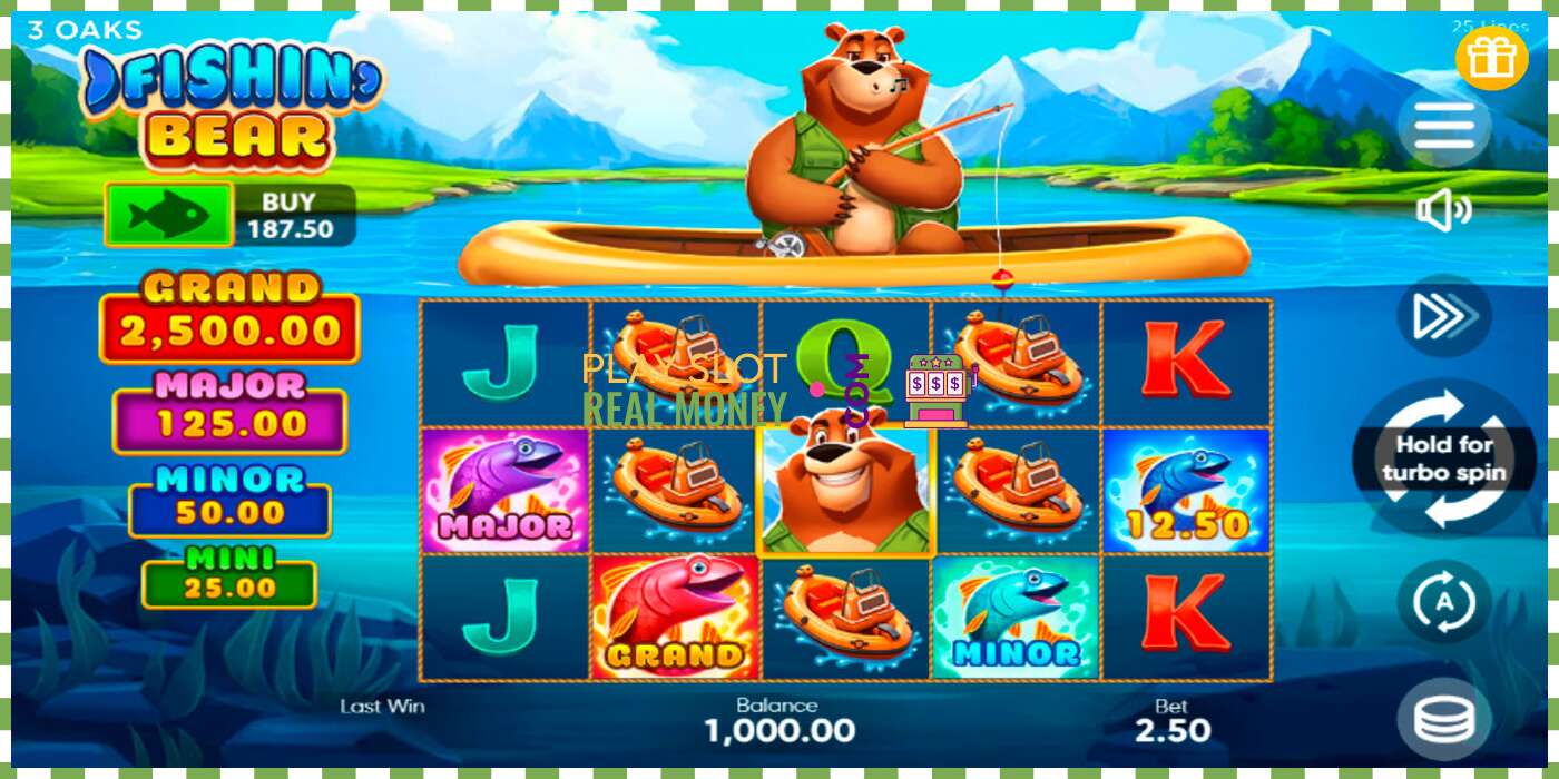 Слот Fishin Bear на реальные деньги, картинка - 1