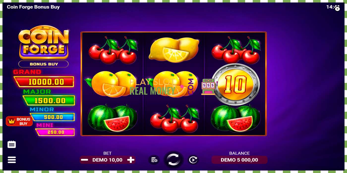 Slot Coin Forge Bonus Buy pe bani reali, poza - 1