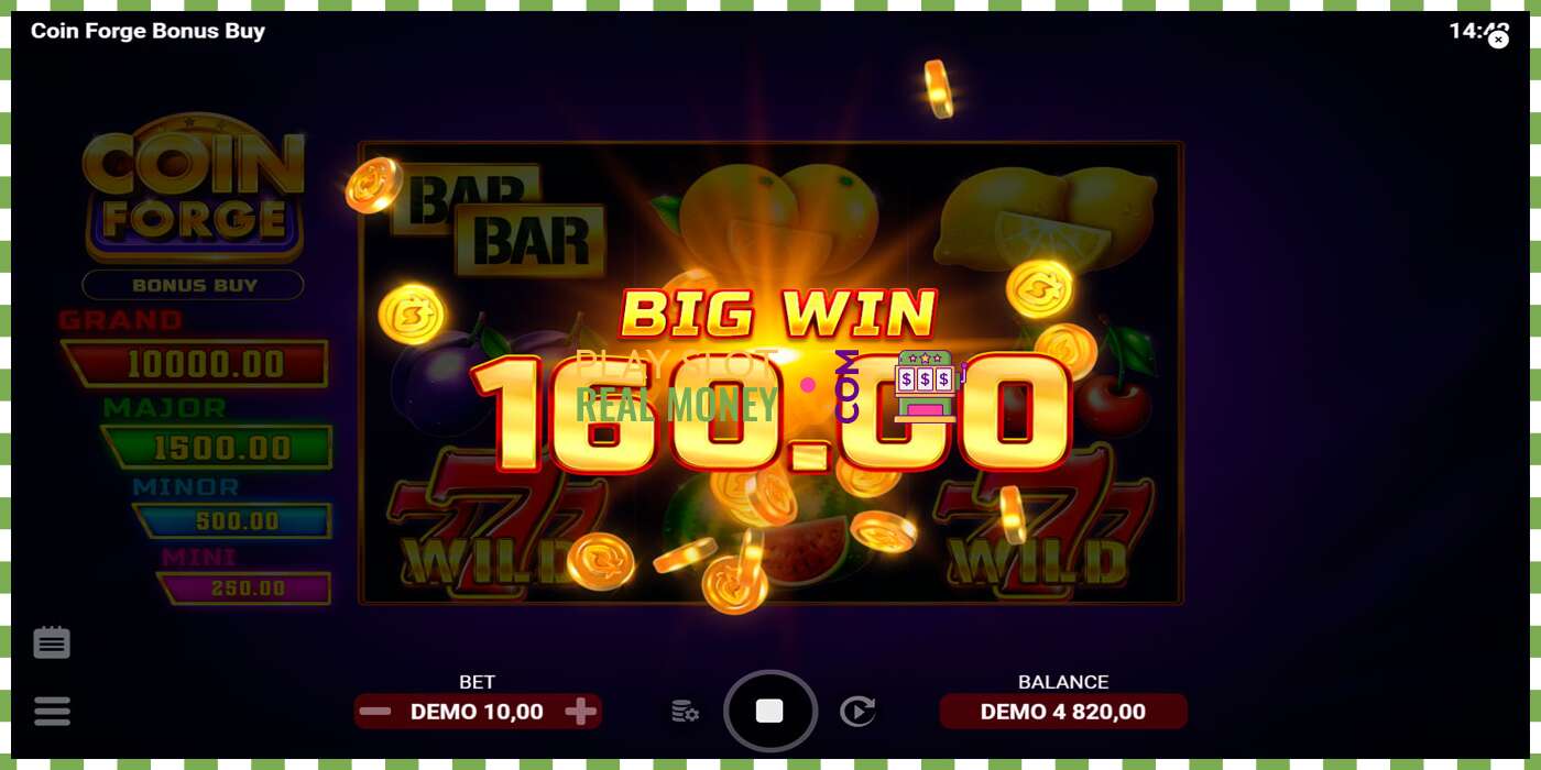 Slot Coin Forge Bonus Buy pe bani reali, poza - 4