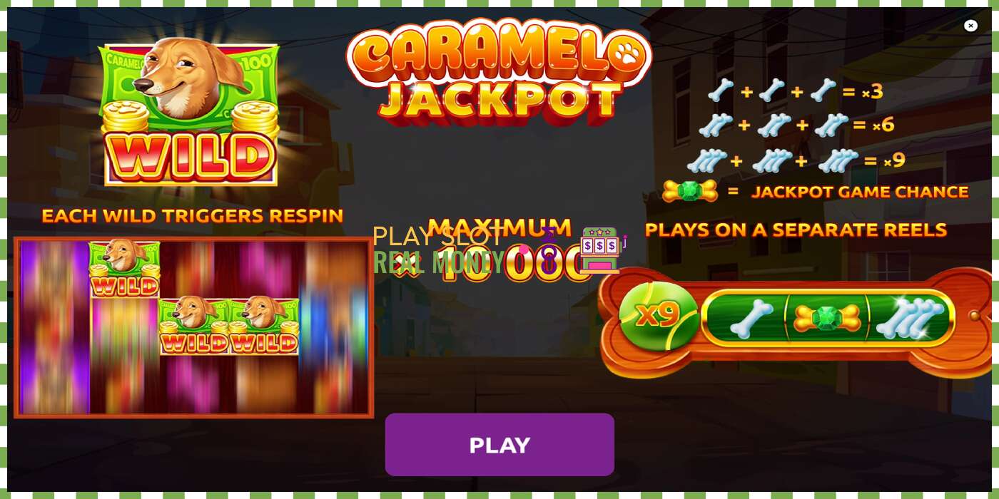 Ranura Caramelo Jackpot por dinero real, foto - 1