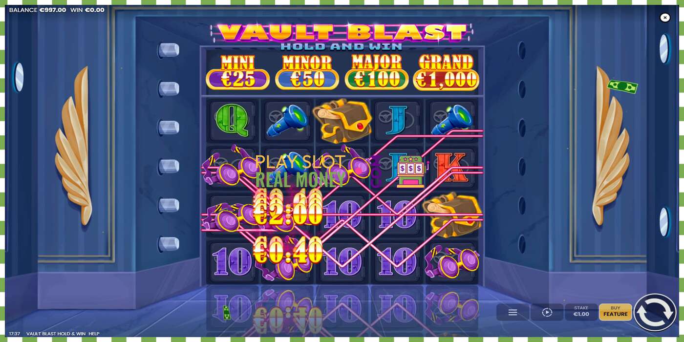 Слот Vault Blast Hold and Win на реальные деньги, картинка - 2